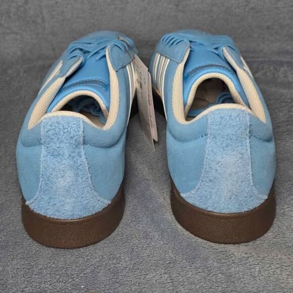 Adidas VL Court 2.0 Light Blue Sneakers Mens US 12 or Womens US 13
